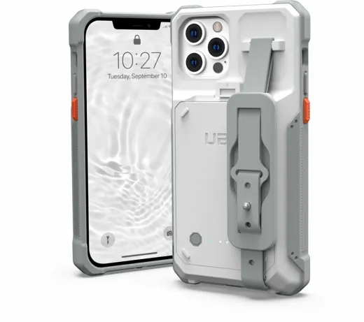 UAG Workflow Battery Case for Apple iPhone 15 - white / grey