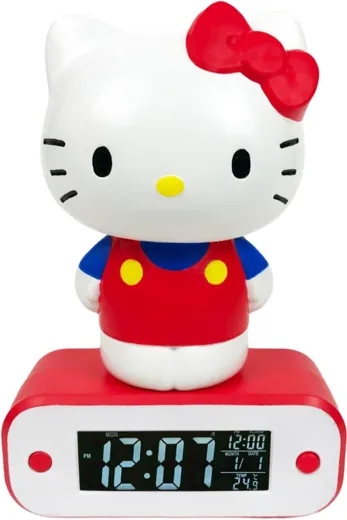 Hello Kitty - Digitaler Wecker Hello Kitty [LED-Lampe]
