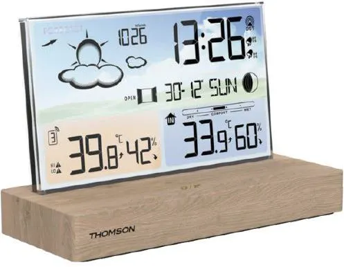 Wetterstation mit Wecker CT600