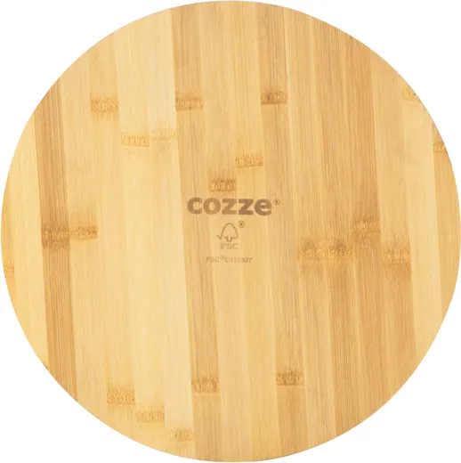 Cozze Pizzaschneidbrett 350x12mm Bambusholz