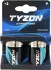 Tyzon 1.5V D Super-Alkaline Batterien 2er Pack