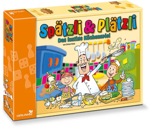 Spätzli + Plätzli - le jeu de cuisine amusant