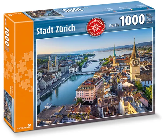 Ville de Zurich - Puzzle [1000 pièces]