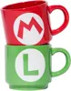 Super Mario: 2-Pack stackable - Mugs