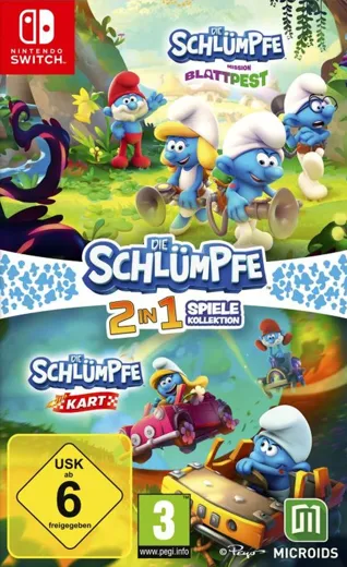 Die Schlümpfe 2 in1 Spiele Kollektion [NSW] (D)