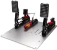 Simagic - P2000 Hydraulic 2-Pedal Set, 100KG Loadcell - Crimson Edition