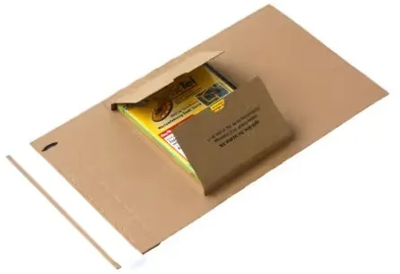 Emballage DVD avec fermeture autocollante - 25 pcs