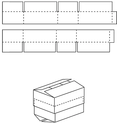 Boîte à couvercle - 25 pcs
