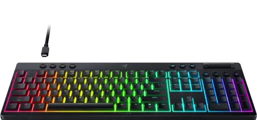 Razer BlackWidow V4 Low-profile HyperSpeed - (Orange Switch) [US Layout]