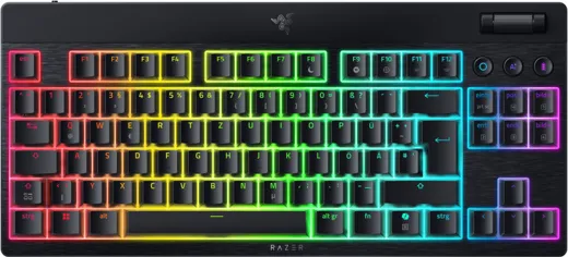 Razer BlackWidow V4 Low-profile Tenkeyless HyperSp - (Orange Switch) [Ge Layout]