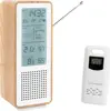 Thomson: Speaker + Weather Station WS102 - white/wood