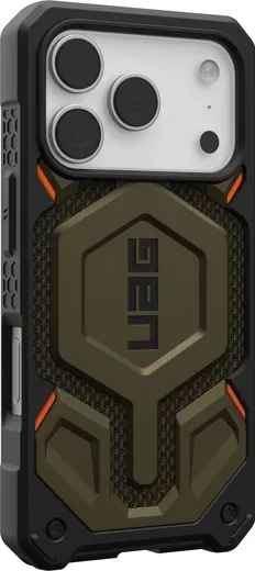 UAG Monarch Pro Case - iPhone 17 Pro - kevlar element green