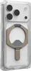 UAG Plasma XTE Magsafe Case - iPhone 17 Pro - clear/titanium
