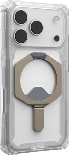 UAG Plasma XTE Magsafe Case - iPhone 17 Pro - clear/titanium