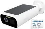 Hombli Solar Cam 128GB - white