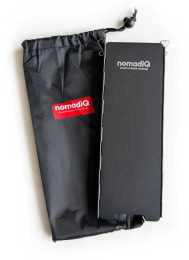 nomadiQ Windscreen Stove - black