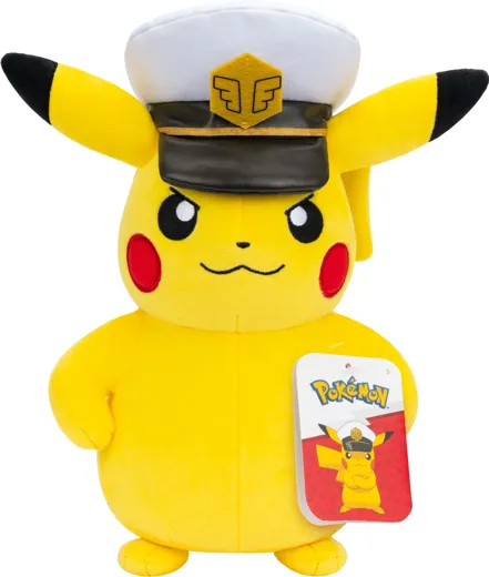 Pokémon: Captain Pikachu plush [20 cm]