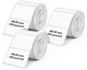 Olympia label roll for PM220 3-pack - white