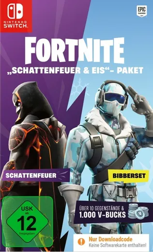 Fortnite Schattenfeuer + Eis Paket [NSW] (Code in Box) (D/F/I)