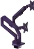 Arozzi Alzare Neo Duo - Gas Spring Monitor Stand - purple