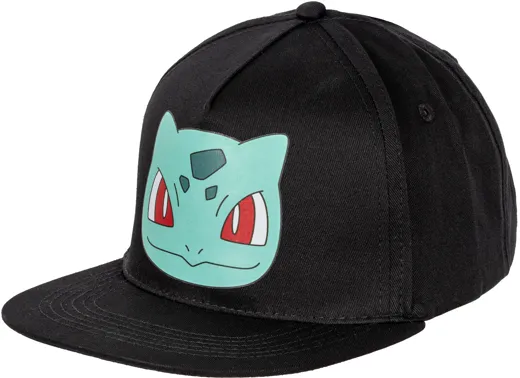 Pokémon: Bisasam - Cap - black