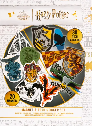 Harry Potter: Magnet + Sticker Set