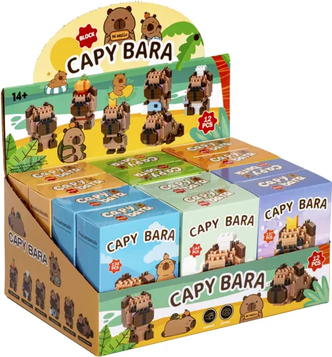 Capybara Building Set - assorted
