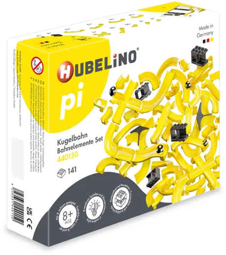 Hubelino pi: Ball track track elements Set [141 pcs]