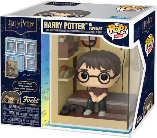 Funko POP! Harry Potter - POP Nooks - Harry Potter in Cupboard [21 cm]