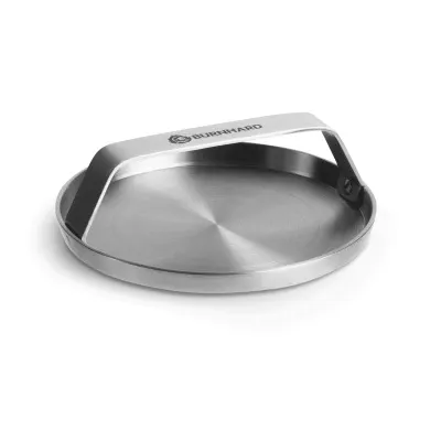 Burnhard Edelstahl Burgerpresse [14 cm]