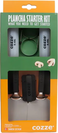 Cozze Plancha-Set with 9 parts