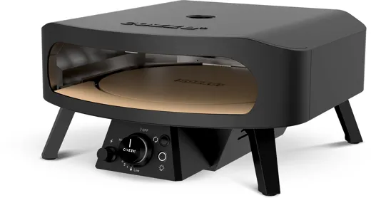 Cozze Pizzaofen Rotate - Black Edition [17 Zoll], Gas, 50mbar - CH-Regler