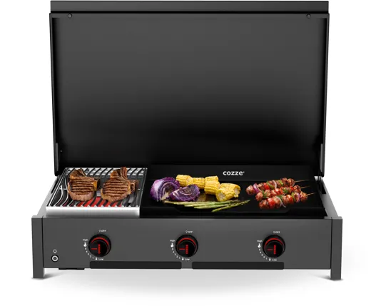 Cozze Grill Combo 900, Gas, 50mbar - CH-Regler