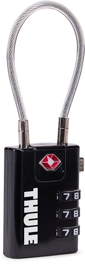 Thule TSA Cable Lock - black