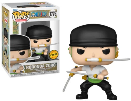 Funko POP! One Piece - Zoro with Chase 1775 [10 cm]