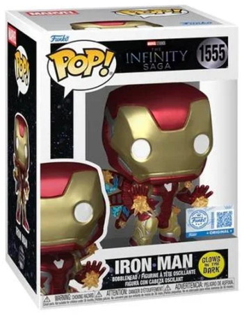 Funko POP! Marvel: Infinity Saga - Iron Man with Beams 1555 [10 cm]