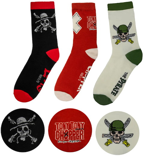 One Piece: Socks [3 pairs]