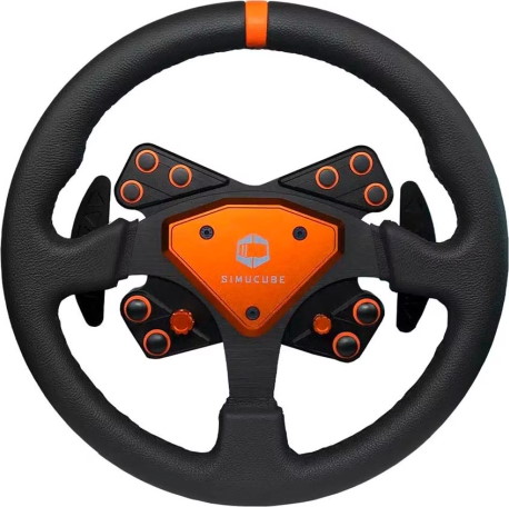 Simucube - Tahko Round Orange Edition (32 cm) Steering Wheel