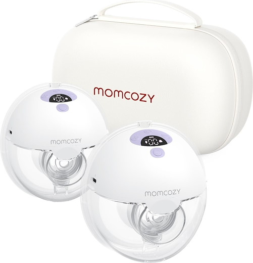 Momcozy M5 Breast Pump Double - purple
