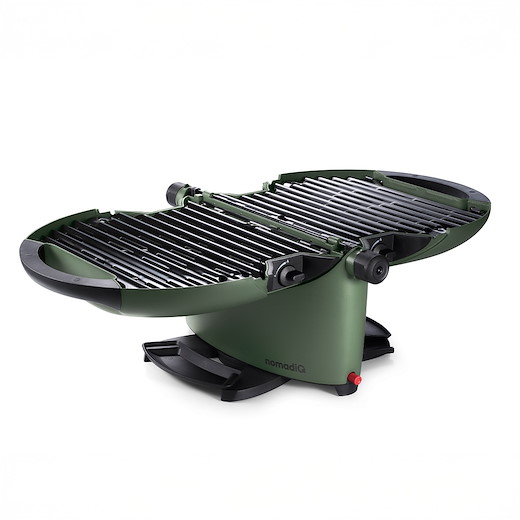 nomadiQ Portable Gas BBQ - Model 3.0 - forrest green