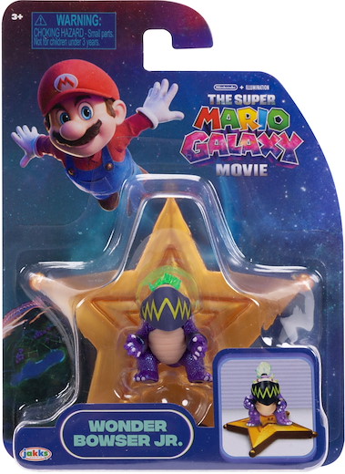 Super Mario: Wonder Bowser Jr Minifigure [4 cm]