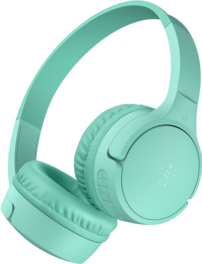 Belkin SOUNDFORM Mini Bluetooth - On-Ear Headphones for Kids (Retail) - mint