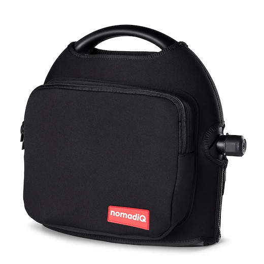 nomadiQ Protection Pouch with pocket - black