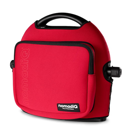 nomadiQ Protection Pouch with pocket - red