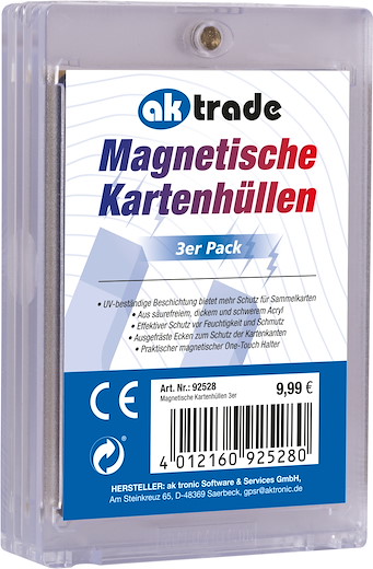 Trading Card Sleeves Magnetic 3-Pack