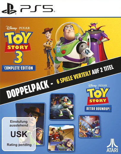 Toy Story 3 Complete + Retro Roundup! Double Pack [PS5] (D)