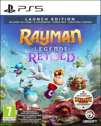 Rayman Legends Retold - Launch Edition [PS5] (D/F/I)