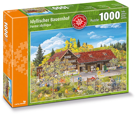 Idyllischer Bauernhof - Puzzle [1000 Teile]