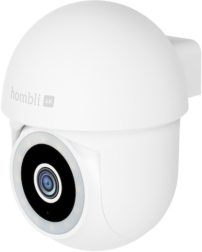 Hombli Smart Pan and Tilt Camera 4K - white