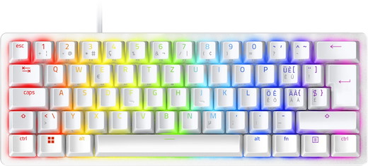 Razer Huntsman Mini - (Purple Switch) [Swiss Layout] - mercury